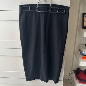WILFRED Black Pencil Skirt